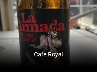 Cafe Royal plan de apertura