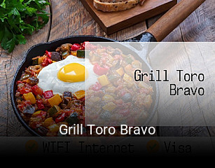 Grill Toro Bravo plan de apertura