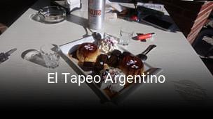 El Tapeo Argentino plan de apertura