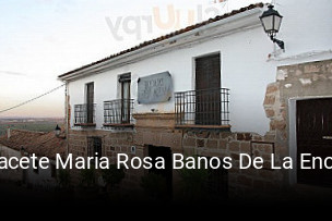 Palacete Maria Rosa Banos De La Encina plan de apertura