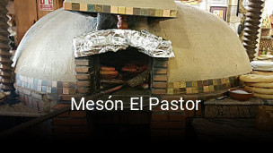 Mesón El Pastor horario de apertura