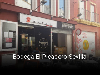 Bodega El Picadero Sevilla horario comercial