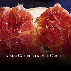 Tasca Carpinteria San Cristobal De La Laguna plan de apertura