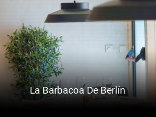 La Barbacoa De Berlín abrir