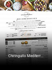 Chiringuito Mediterráneo horario comercial