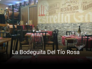 La Bodeguita Del Tío Rosa horario de apertura