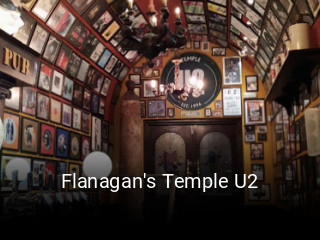 Flanagan's Temple U2 horario comercial