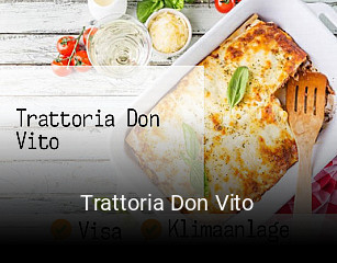 Trattoria Don Vito horario comercial