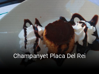 Champanyet Placa Del Rei plan de apertura