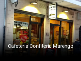 Cafeteria Confiteria Marengo horario comercial