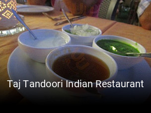 Taj Tandoori Indian Restaurant horario comercial