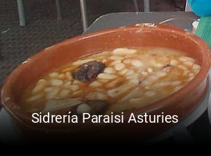 Sidrería Paraisi Asturies abrir