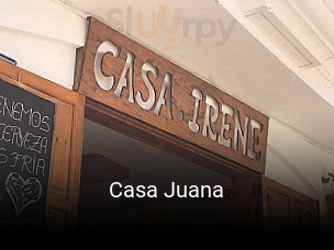 Casa Juana horario de apertura