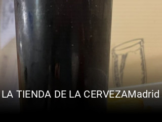 LA TIENDA DE LA CERVEZAMadrid horario de apertura