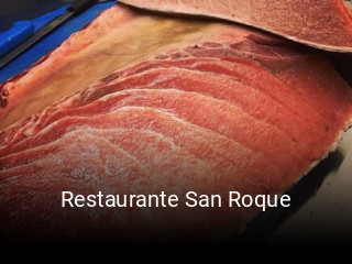 Restaurante San Roque plan de apertura