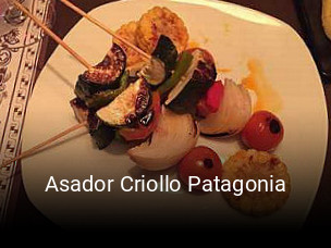 Asador Criollo Patagonia horario de apertura