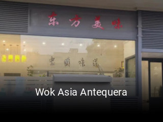 Wok Asia Antequera horario de apertura