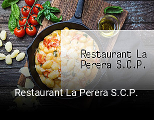 Restaurant La Perera S.C.P. horario comercial