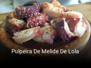 Pulpeira De Melide De Lola abrir