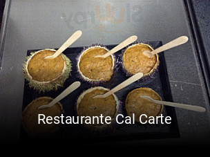 Restaurante Cal Carte abrir