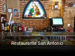 Restaurante San Antonio horario de apertura