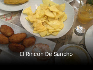 El Rincón De Sancho plan de apertura