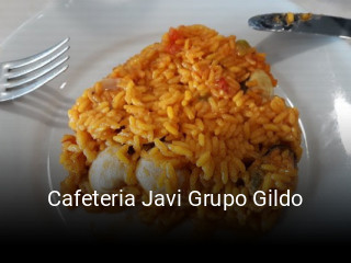 Cafeteria Javi Grupo Gildo plan de apertura