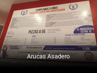 Arucas Asadero plan de apertura