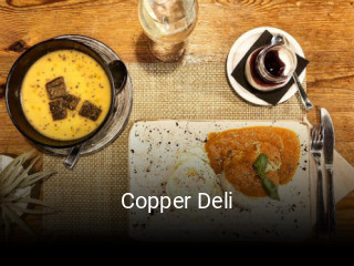 Copper Deli plan de apertura