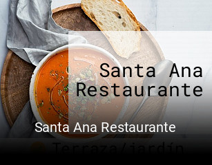 Santa Ana Restaurante horario de apertura