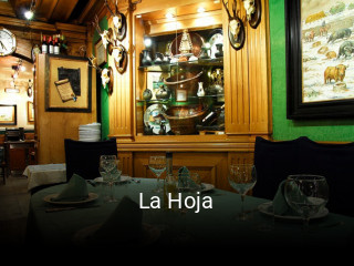 La Hoja plan de apertura