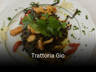 Trattoria Gio plan de apertura