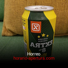 Horreo horario comercial