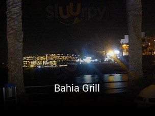 Bahia Grill plan de apertura