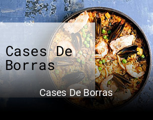 Cases De Borras plan de apertura