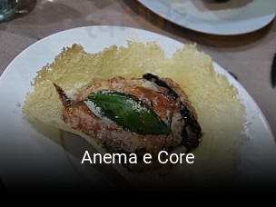 Anema e Core plan de apertura