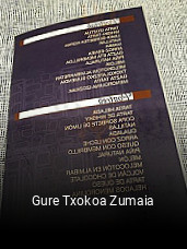 Gure Txokoa Zumaia horario comercial