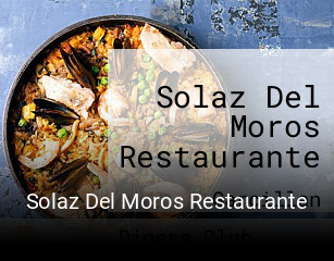 Solaz Del Moros Restaurante abrir