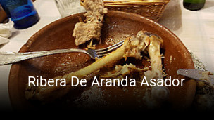 Ribera De Aranda Asador horario de apertura