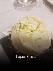 Lapur Errota plan de apertura