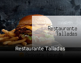 Restaurante Talladas abrir