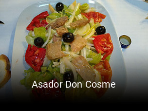 Asador Don Cosme plan de apertura