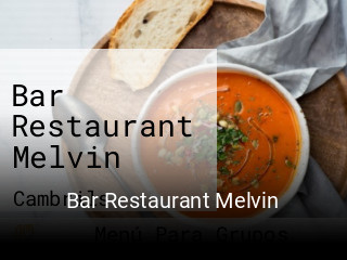 Bar Restaurant Melvin plan de apertura