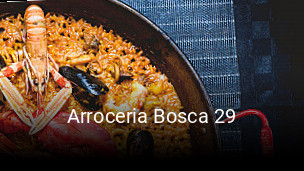 Arroceria Bosca 29 abrir