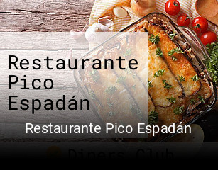 Restaurante Pico Espadán abrir