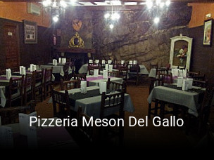 Pizzeria Meson Del Gallo plan de apertura