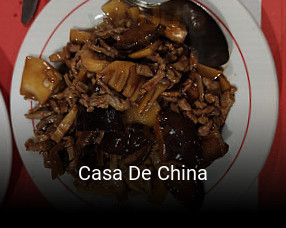 Casa De China plan de apertura