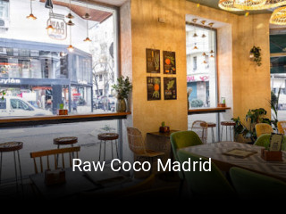 Raw Coco Madrid plan de apertura