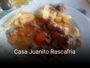 Casa Juanito Rascafria horario comercial