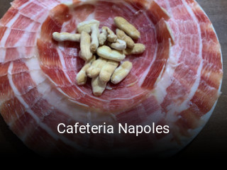 Cafeteria Napoles plan de apertura